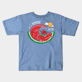 Watermelon Wave Kids T-Shirt